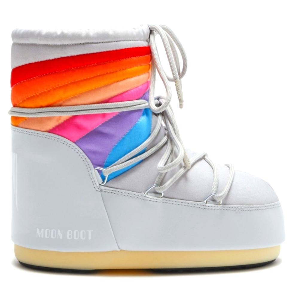 Moon Boot Low Icon Rainbow Snow Boots